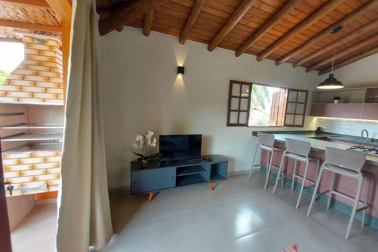 Sapeca - Novo Flat C/ Piscina, 50Mts Da Praia, Churrasqueira Privativa, Ar Con, Wi-Fi, Netflix, Garagem Parati Exterior foto